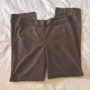 Vintage Brown Plaid Pants